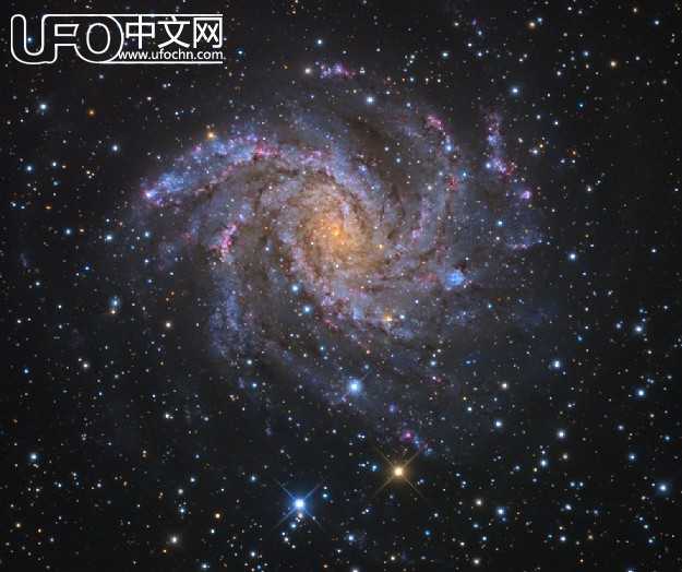 星星也过年了！NGC6946星系烟花般绽放154 / 作者:伤我心太深 / 帖子ID:2035