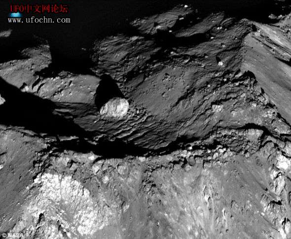 NASA公布月球第谷陨坑日出时照片(图)848 / 作者:zmh197601 / 帖子ID:5016