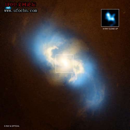 天文学家在星系NGC3393中央发现一对特大黑洞865 / 作者:伤我心太深 / 帖子ID:7188