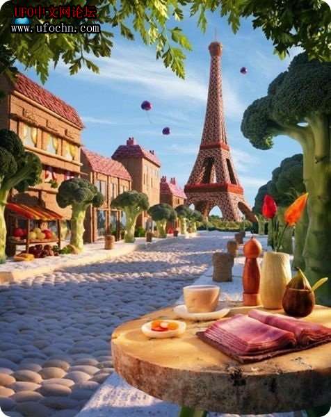 英国摄影师用食物搭出绝美风景891 / 作者:伤我心太深 / 帖子ID:7470