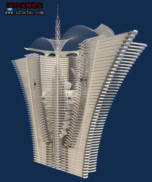 波兰建筑师设计人造岛型未来派城市384 / 作者:zmh197601 / 帖子ID:7515