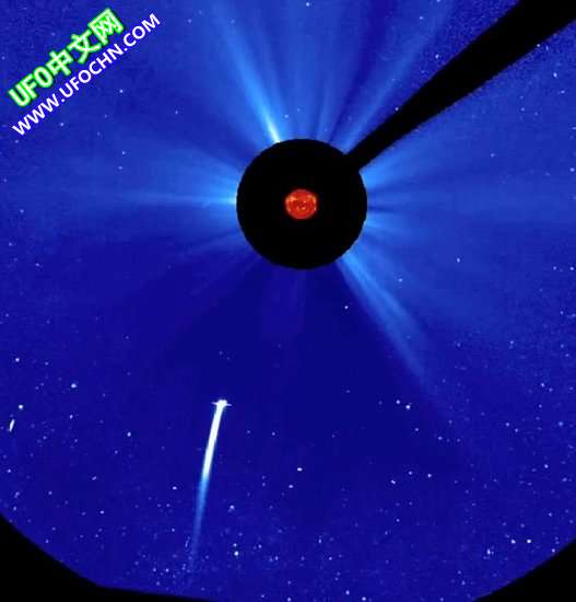 太阳旁边是UFO还是彗星？：110万度太阳大气中奇迹幸存(图)960 / 作者:伤我心太深 / 帖子ID:9621