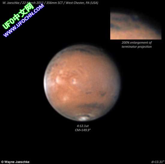 火星出现神秘云层结构 被猜测是陨星碰撞所致271 / 作者:伤我心太深 / 帖子ID:11028