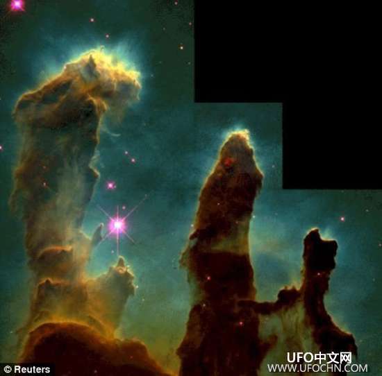 天文奇观“创造之柱”星云在6000年前已经消失904 / 作者:UFO中文网 / 帖子ID:14795