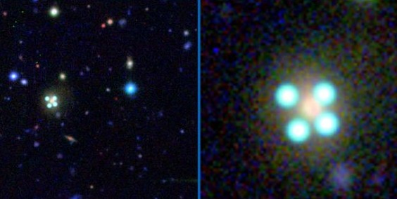 天文爱好者拍神秘UFO 4个绿色光圈点亮太空深处106 / 作者:UFO中文网 / 帖子ID:16627