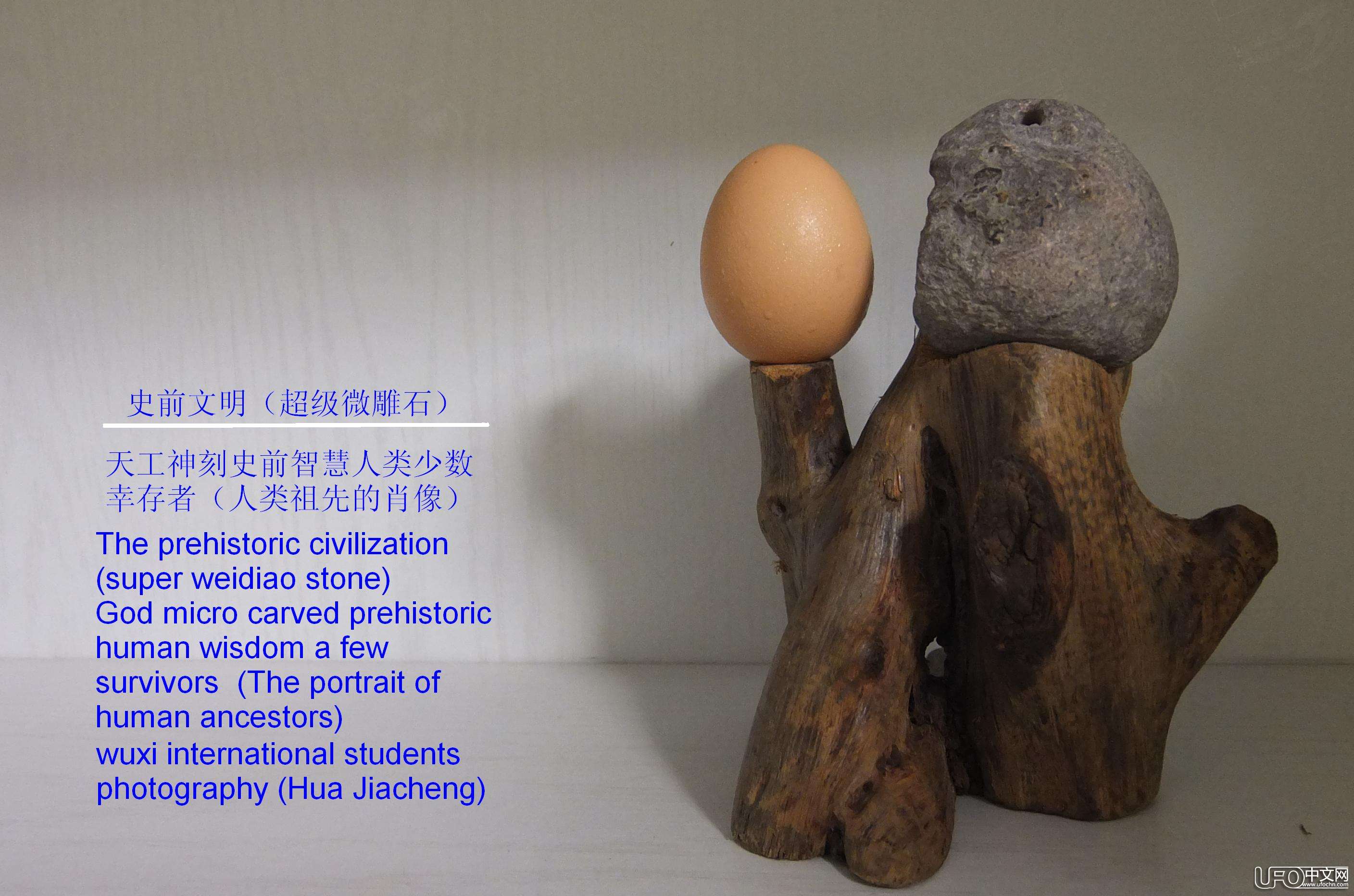 惊天发现：史前智慧人类少数幸存者（人类祖先人头像）120 / 作者:史前文明微雕石 / 帖子ID:18868