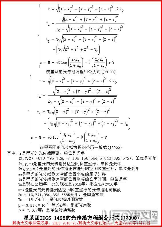 解析天文学探索成果110 / 作者:周坚 / 帖子ID:21131