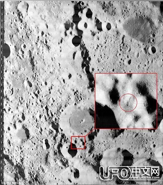 月球是外星人基地新证据：月球出现外星人基地天线