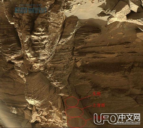 NASA火星高清图片发现一幅“火星人”的岩壁画332 / 作者:小行星 / 帖子ID:22274