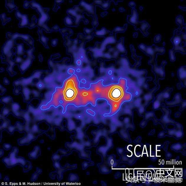 天文学家首次获得“暗物质捆绑星系”图片：维持星系不崩溃的关键431 / 作者:砂砂 / 帖子ID:22824