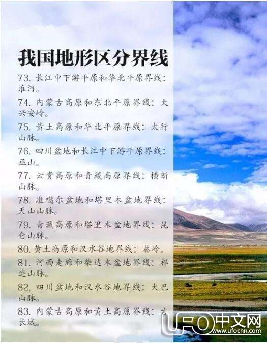 “上知天文下知地理”：地理常识，你又知道多少呢！190 / 作者:紫影 / 帖子ID:22998