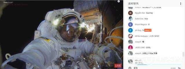 看NASA太空直播，偶遇大陆同胞，印度人太矫情，最后地球真美794 / 作者:宇宙天使 / 帖子ID:23522
