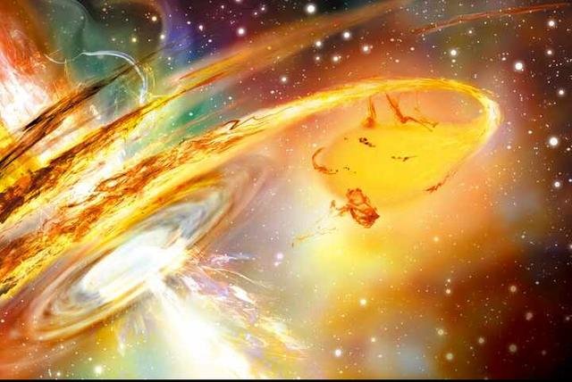 原来黑洞是这样“吃掉”像太阳一样的恒星的！壮观而残酷的狩猎！911 / 作者:心灵 / 帖子ID:24637