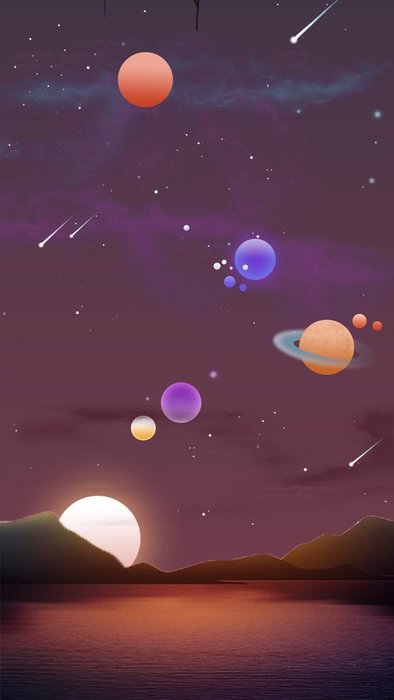 壁纸｜我们的征途是星辰大海——第二期——太阳系838 / 作者:○o涅槃旋舞o / 帖子ID:24745