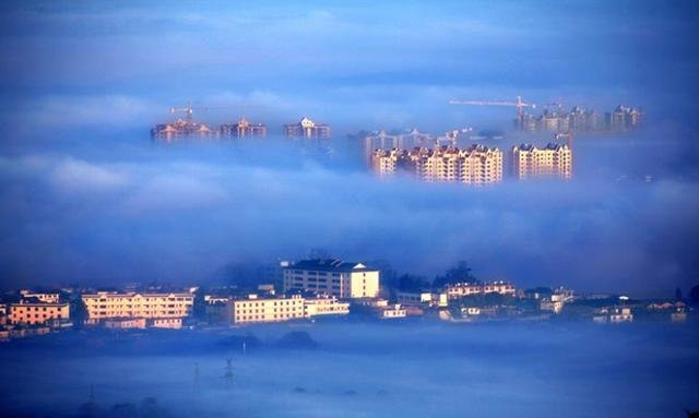 海市蜃楼真实图片,形成的原因是什么,能骗倒无数航海家215 / 作者:漫随 / 帖子ID:25574