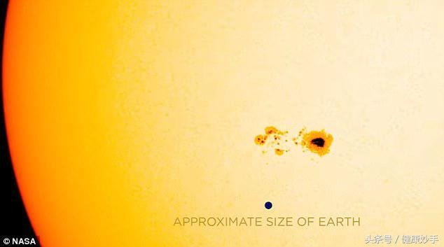 NASA公布“M级规模灾害”：太阳表面出现不断变大的巨大黑洞！84 / 作者:上校 / 帖子ID:26055