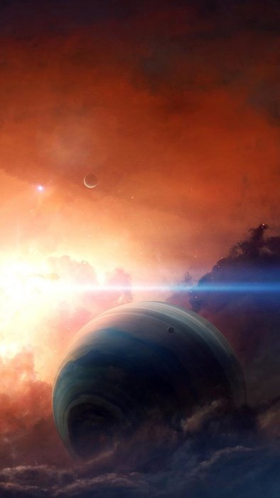 「每日壁纸精选」缥缈星空｜创意银河系560 / 作者:admin / 帖子ID:26299