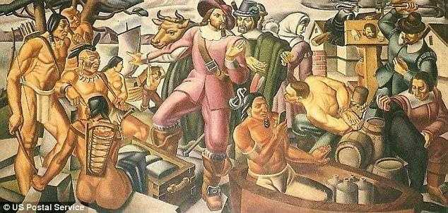 70年多前的绘画证明时空旅行？美国原住民似乎拥有一部智能手212 / 作者:124959377 / 帖子ID:27034