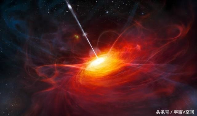 科学家发现两颗黑洞在融合失败后发生爆炸，摧毁了整个星系711 / 作者:黑山老妖 / 帖子ID:27473