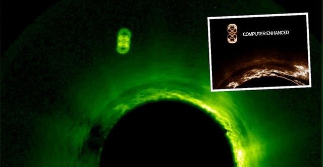外星文明在充电？NASA拍见比地球还大的UFO掠过太阳358 / 作者:124479387 / 帖子ID:28091