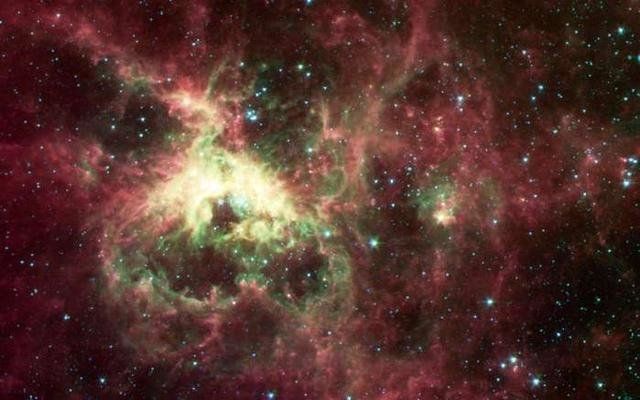 5000光年外的宇宙陌上花开，富含生命力，在外太空与地球相呼应121 / 作者:另リ問 / 帖子ID:28454