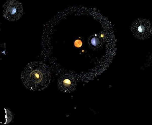 太阳系是如何形成的，星云说认为恒星与行星是在同一个漩涡形成的971 / 作者:半日庆 / 帖子ID:29556