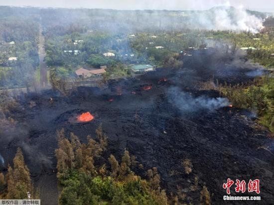 夏威夷基拉韦厄火山喷发图片，恐引发地震海啸318 / 作者:伤我心太深 / 帖子ID:30290