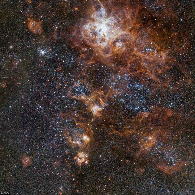 穿越蜘蛛星云：新图像揭示16万光年外的宇宙景观976 / 作者:UFO外星人爱好者 / 帖子ID:31923