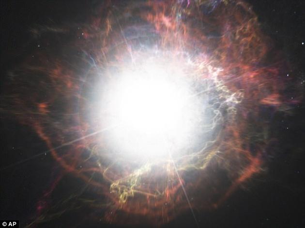 经历多次爆炸的“僵尸”超新星 拒绝死亡580 / 作者:UFO外星人爱好者 / 帖子ID:32196
