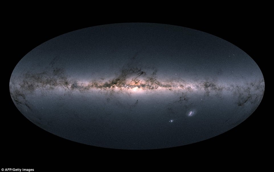 盖亚探测器收集的最详细版星图---17亿恒星745 / 作者:UFO外星人爱好者 / 帖子ID:32153