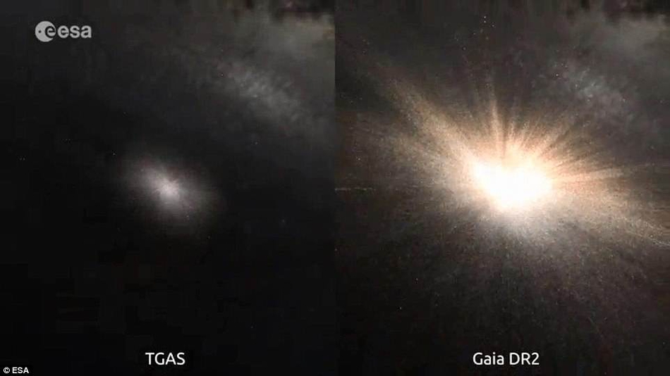 盖亚探测器收集的最详细版星图---17亿恒星383 / 作者:UFO外星人爱好者 / 帖子ID:32153