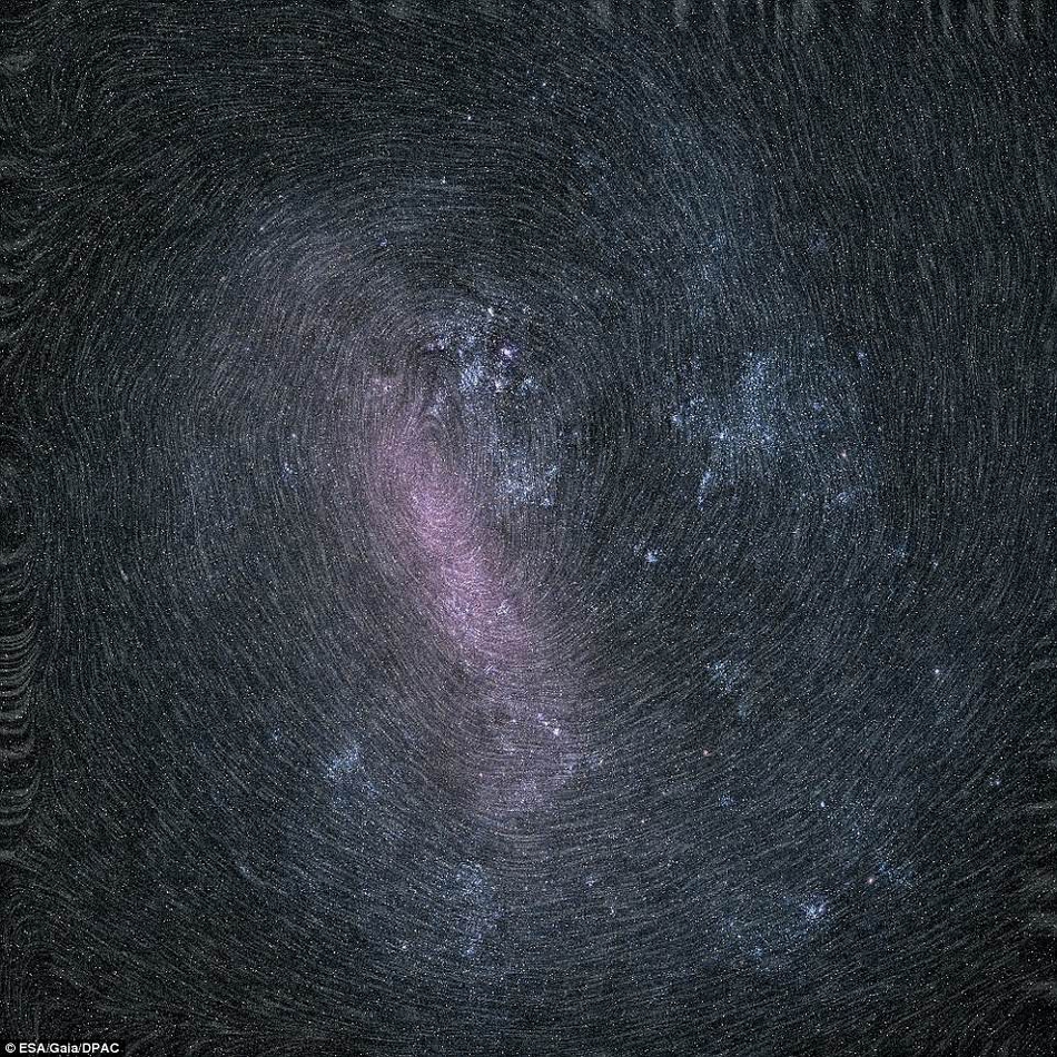 盖亚探测器收集的最详细版星图---17亿恒星301 / 作者:UFO外星人爱好者 / 帖子ID:32153