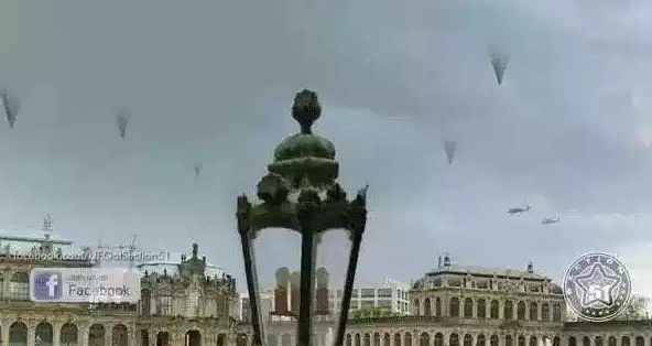 近日德国天空出现多个圆锥状不明飞行物168 / 作者:UFO外星人爱好者 / 帖子ID:32342