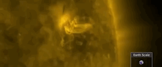 或停电或看到美丽极光，因为太阳风暴到达地球。381 / 作者:UFO外星人爱好者 / 帖子ID:32647