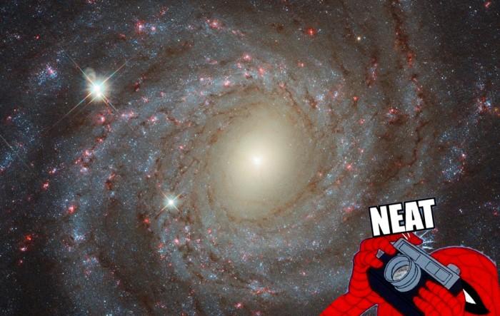哈勃欧洲航天局公布小狮座螺旋星系巨大图像66 / 作者:UFO外星人爱好者 / 帖子ID:32987