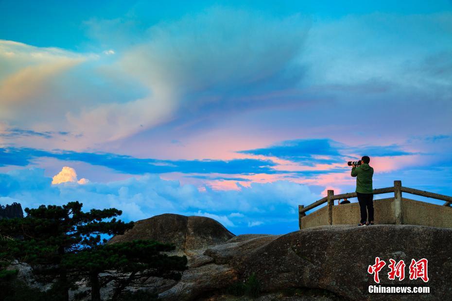 流连忘返！雨后黄山彩霞满天686 / 作者:UFO外星人爱好者 / 帖子ID:33057