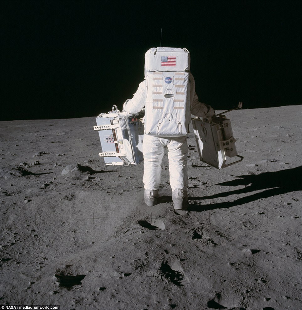 人类的一小步，罕见彩色照片揭示：1969年人类首次登月959 / 作者:YiHYcCgb / 帖子ID:33352