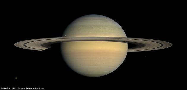 卡西尼号传回最新土星环照片：土卫一似与土星环相撞724 / 作者:UFO外星人爱好者 / 帖子ID:33685