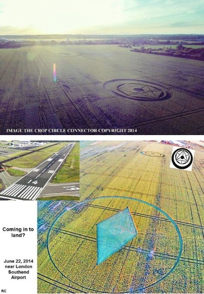 2014年6月22日英国埃塞克斯郡麦田圈496 / 作者:UFO外星人爱好者 / 帖子ID:40439