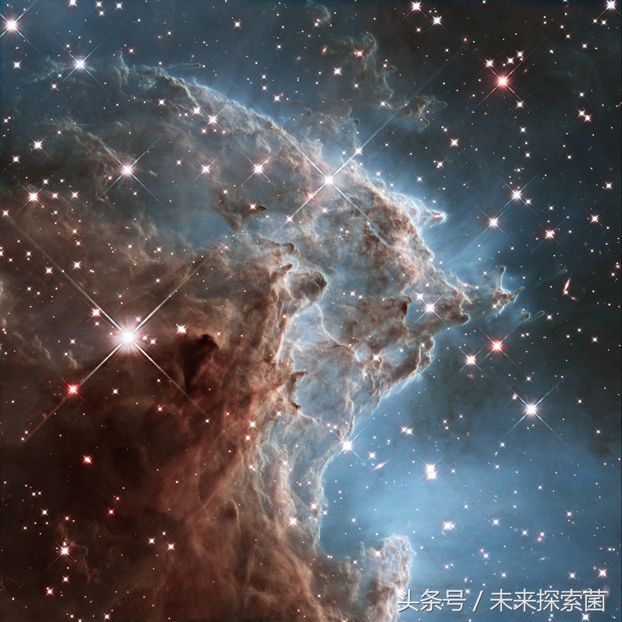 哈勃望远镜拍摄到的宇宙时空之美，宇宙真是太绚丽了！91 / 作者:5674152 / 帖子ID:41447