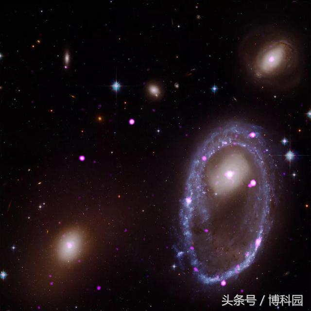 星系大碰撞，产生巨大的黑洞环！155 / 作者:liuzengqiang_ / 帖子ID:41460