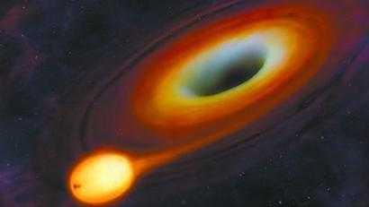 黑洞吞噬恒星通常需要多长时间？银河系中心黑洞每千年就吃个太阳789 / 作者:BIGBON / 帖子ID:42000