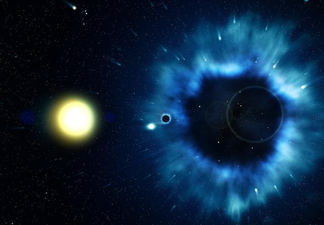 宇宙中的黑洞吞噬一个太阳需要多长时间？706 / 作者:爱上阿南 / 帖子ID:42351