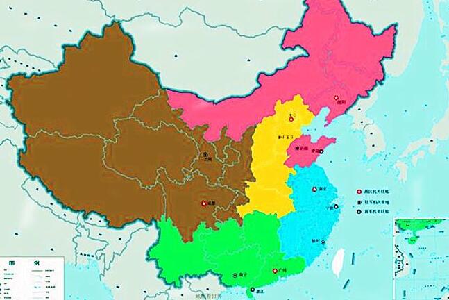 解放军五大战区驻地 中国的军事力量分布176 / 作者:UFO外星人爱好者 / 帖子ID:47046