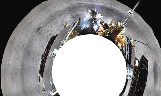 全球第一张月球背面全景图 月球背面外星人真相出炉623 / 作者:UFO外星人爱好者 / 帖子ID:47767
