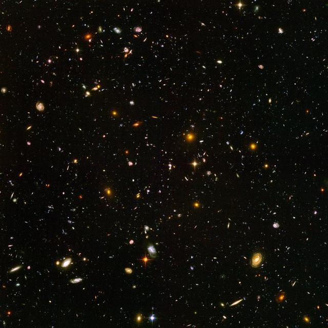 哈勃太空望远镜的宇宙深场图片，带你看看宇宙有多么浩渺491 / 作者:any941 / 帖子ID:48198
