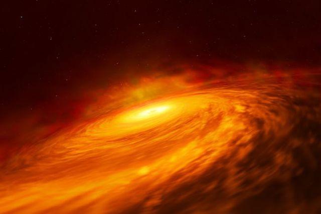 1.3亿光年外，这个星系中心的黑洞不寻常！哈勃收获意外新发现325 / 作者:BIGBON / 帖子ID:49935