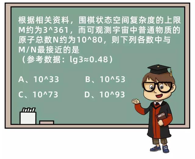 史上最具争议的高考数学题：围棋走法和宇宙原子总量谁多？231 / 作者:ADUPREce / 帖子ID:50387