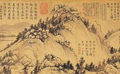 黄公望富春山居图之谜，乾隆竟把假画当成了真画158 / 作者:网上的人生 / 帖子ID:51263