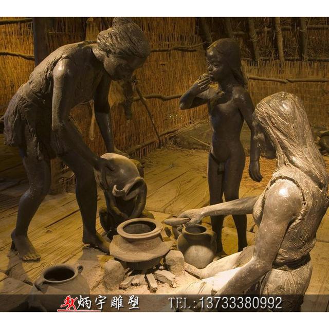 远古人类起源古代古代原始人物雕塑876 / 作者:dsadsadsasd / 帖子ID:51311